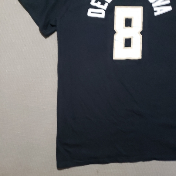 Nike Milwaukee Bucks # 8 Dellavedova Black T Shirt Men's XXLarge - Picture 9 of 16